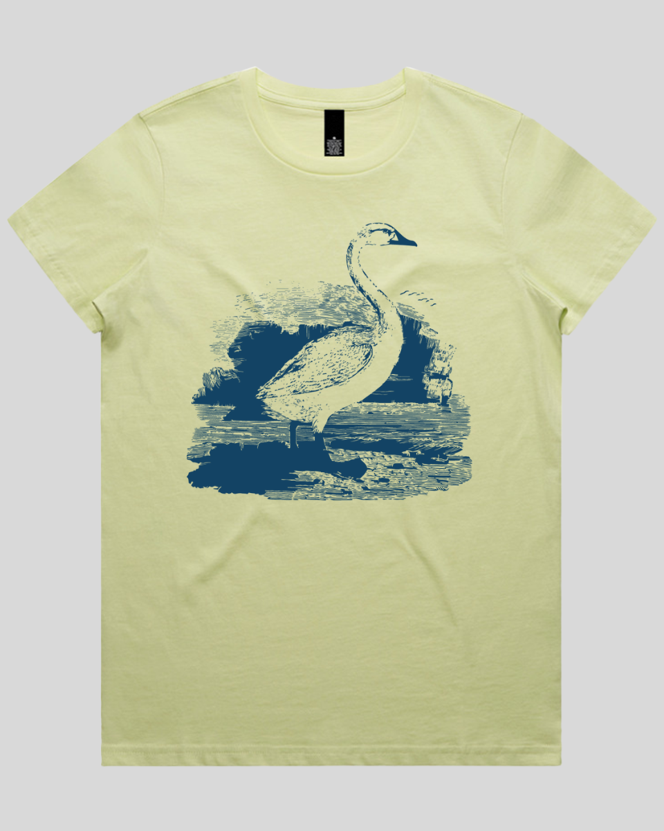 Lakeborn Swan Women's T-Shirt