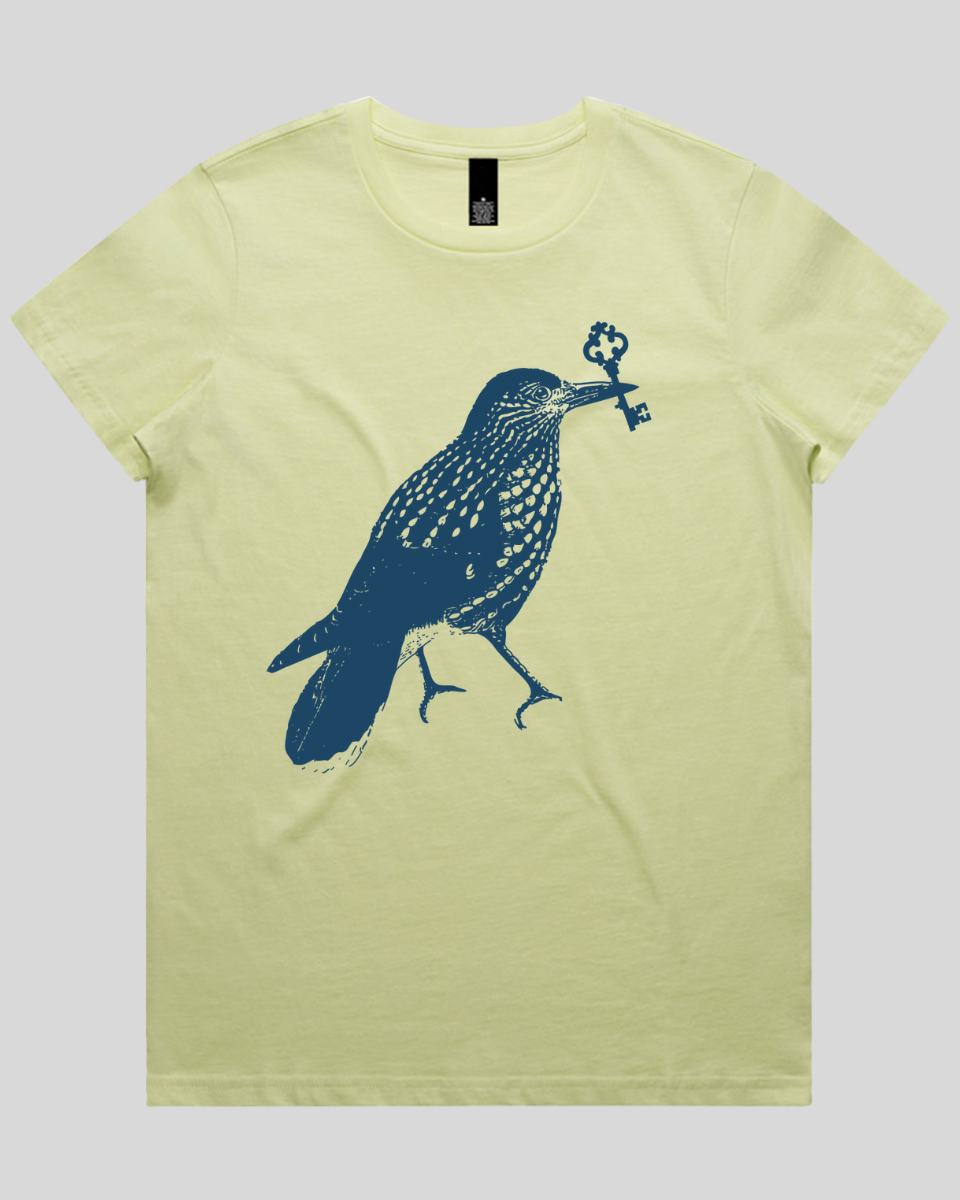 Bird-with-key 2 Women's T-Shirt