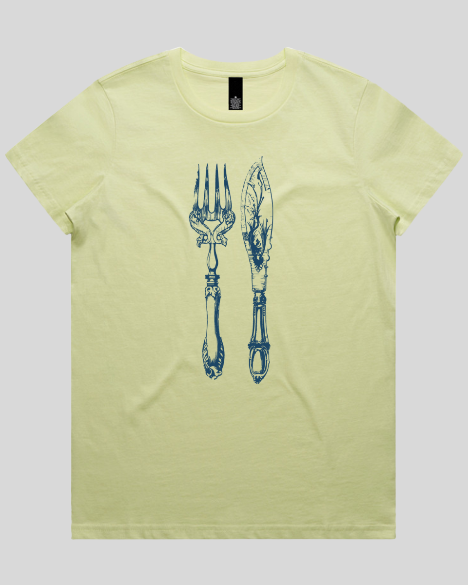 Vintage Cutlery Set Women's T-Shirt