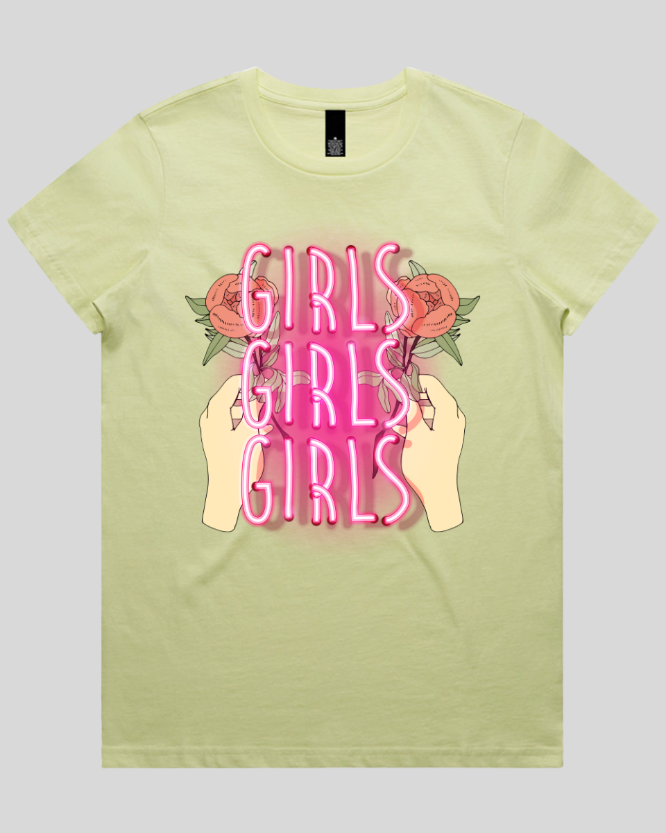Girls Girls Girls Women's T-Shirt
