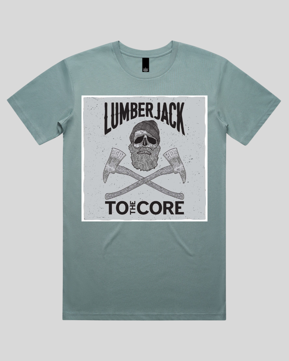 Lumberjack skull 4 Men's T-shirt
