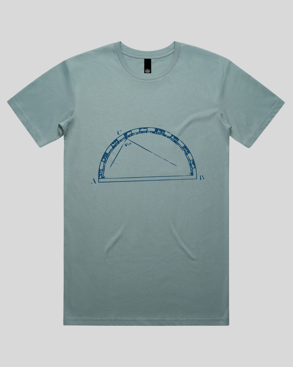 Geometric Logic Print Men's T-Shirt