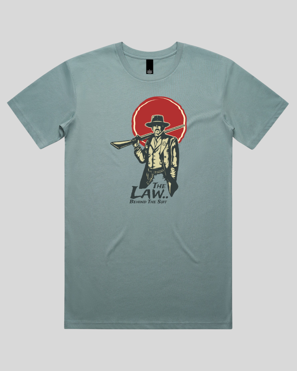 The Law Behind The Suit Men's T-Shirt