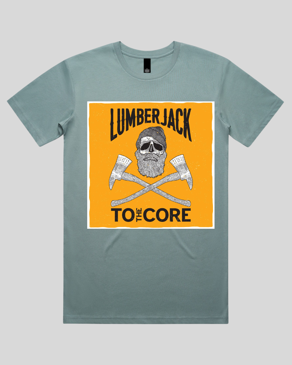 Lumberjack skull 3 Men's T-shirt