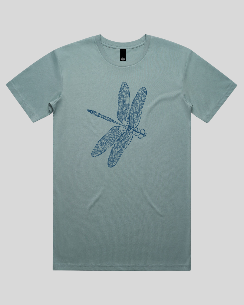 Botanical Dragonfly Art Men's T-Shirt