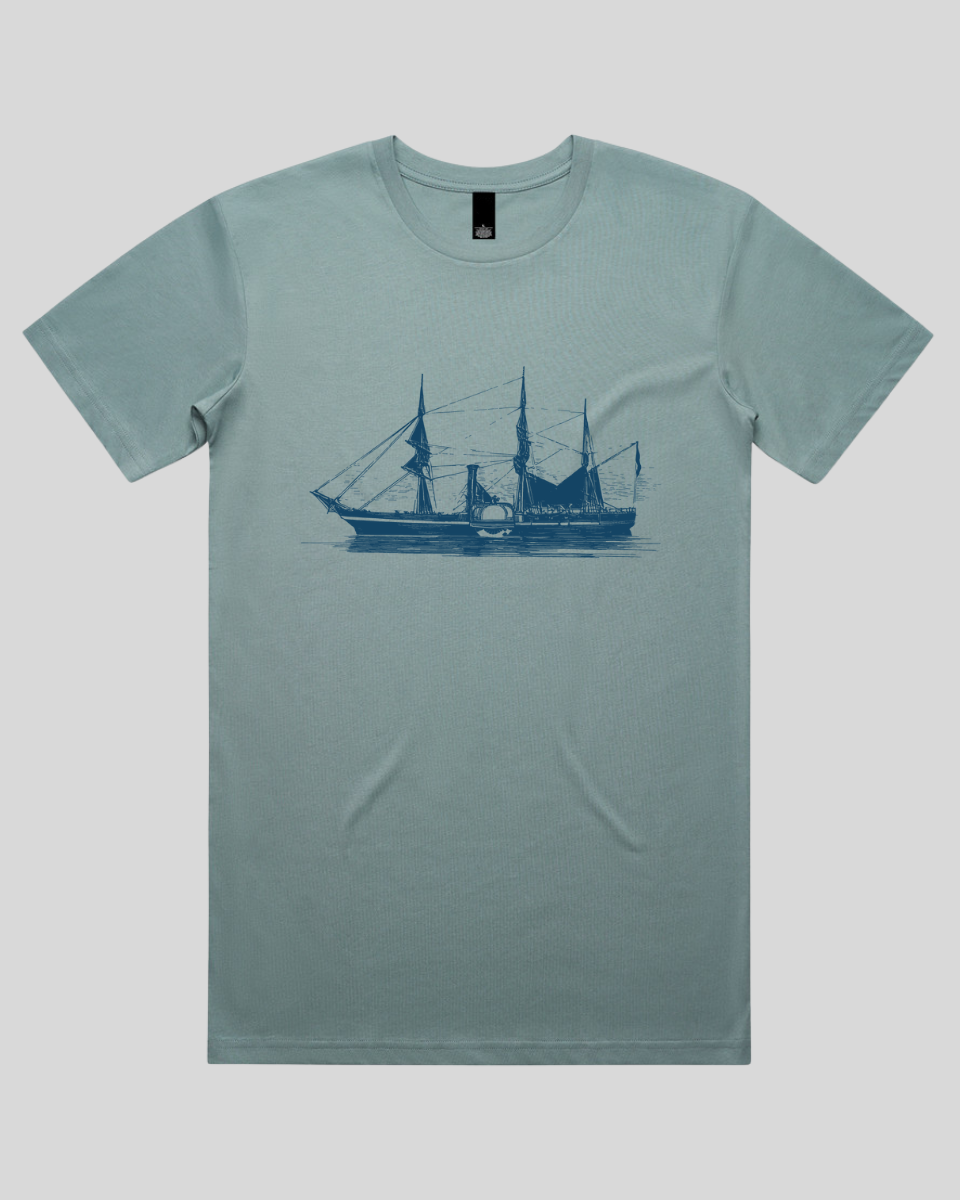 Ocean Ghost Ship Men's T-Shirt
