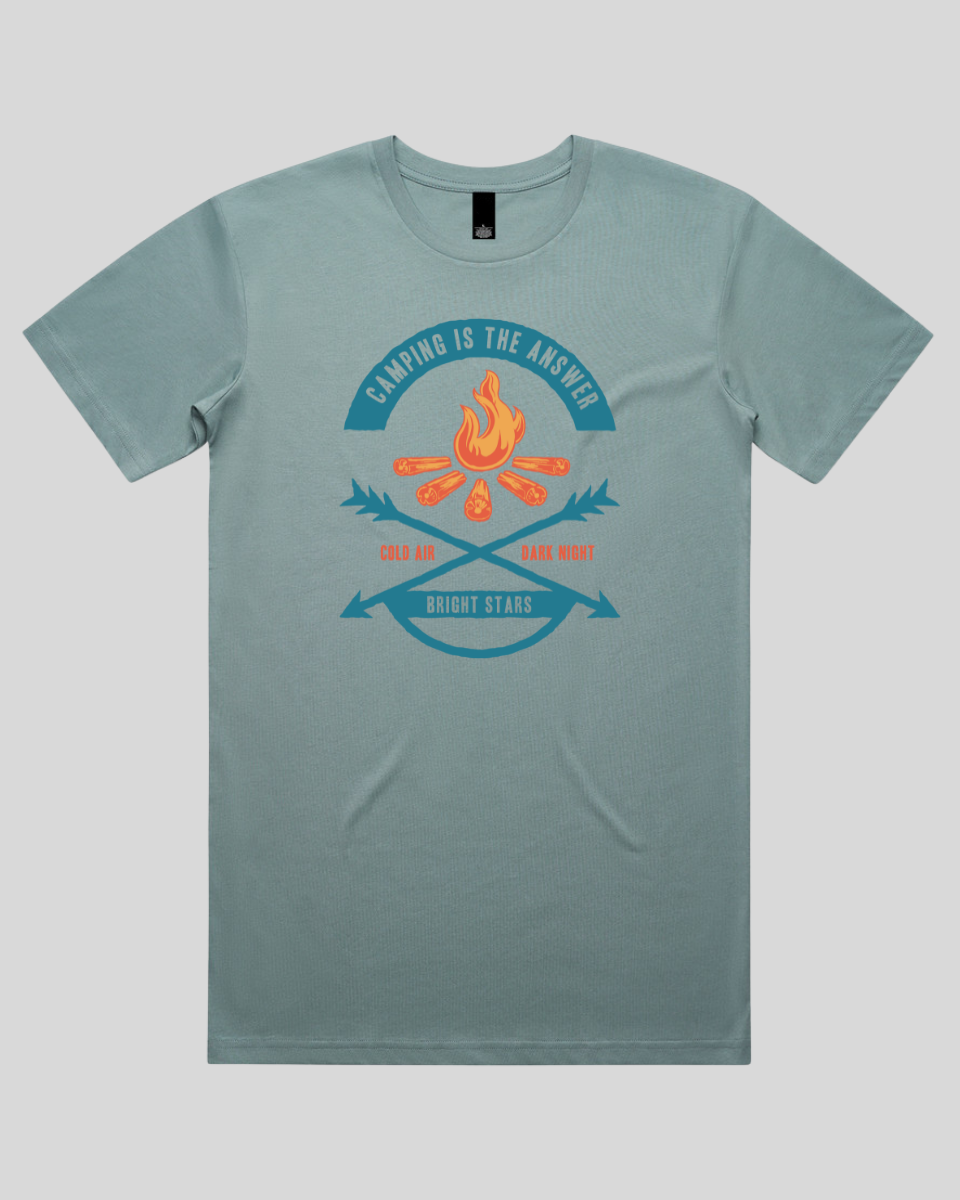 Camping Is The Answer Men's T-Shirt