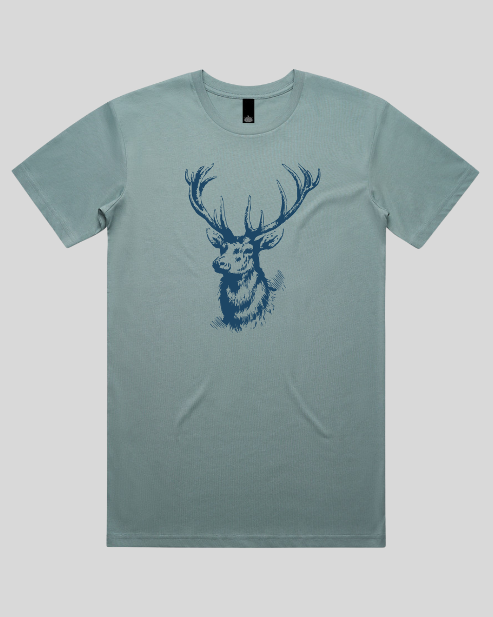 Silent Watcher Stag Men's T-Shirt