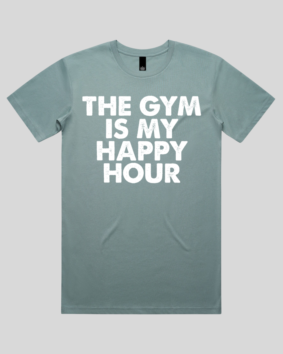 The Gym is My Happy Hour Men's T-Shirt
