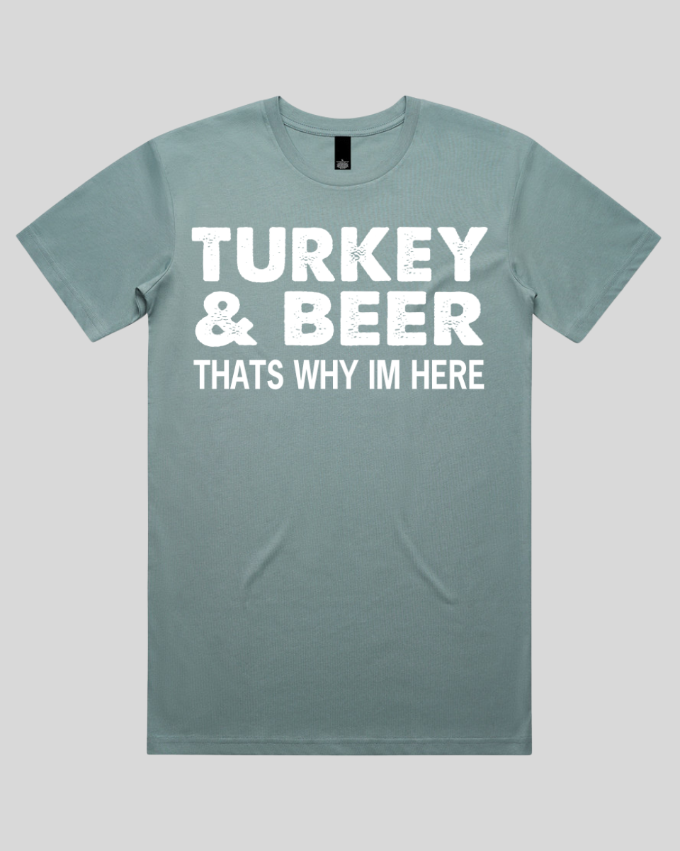 Turkey & Beer Men's T-Shirt