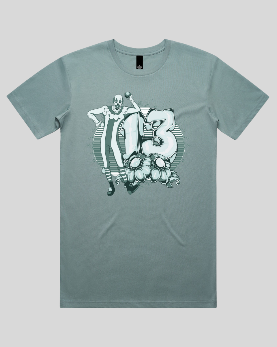 Lucky 13 Clown Men's T-Shirt