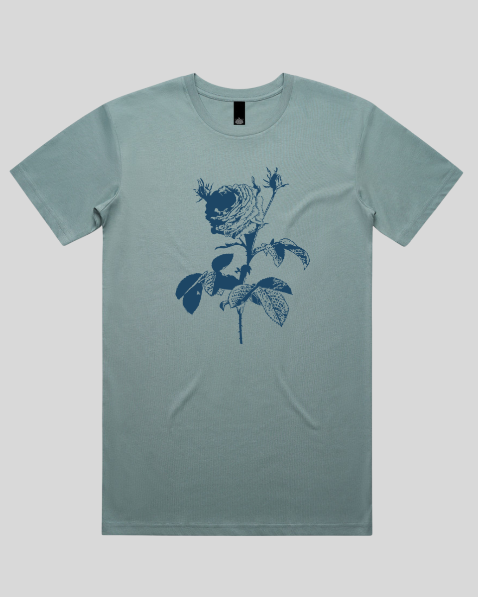 Dark Bloom Rose Men's T-Shirt