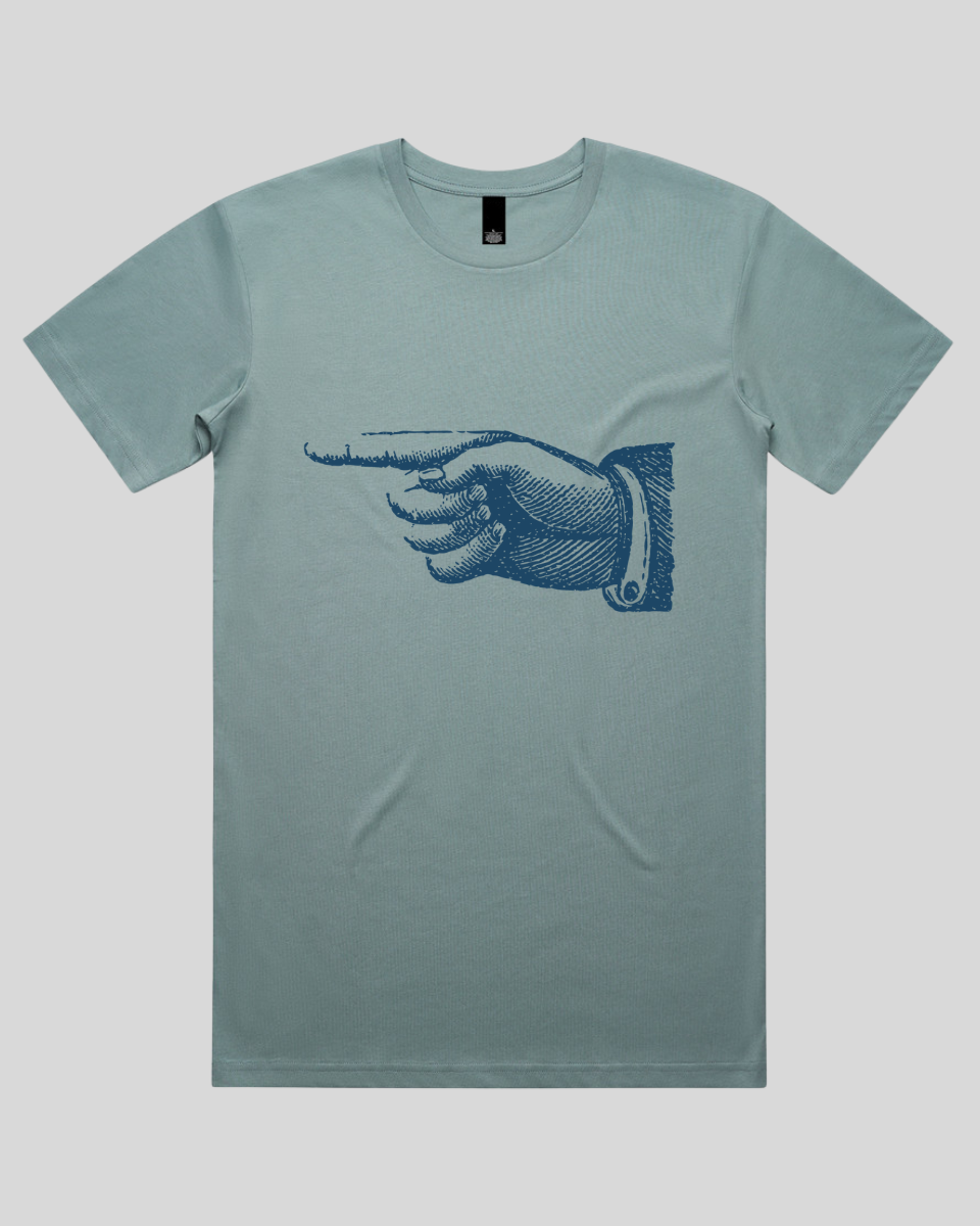 Pointing Finger 2 Men's T-Shirt