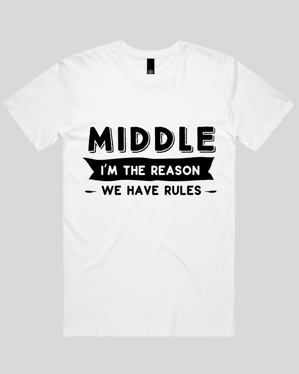 Middle - I'm the reason Men's T-Shirt