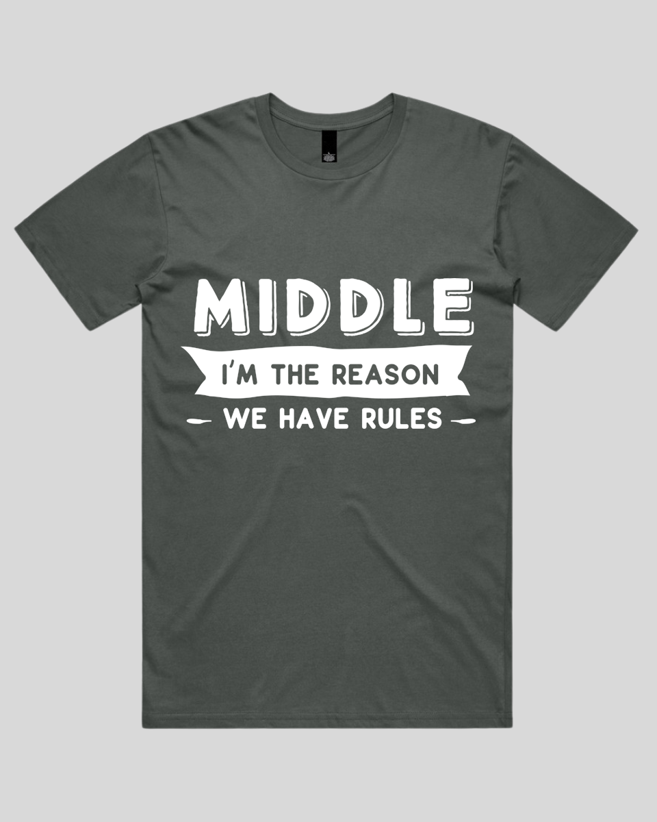 Middle - I'm the reason Men's T-Shirt