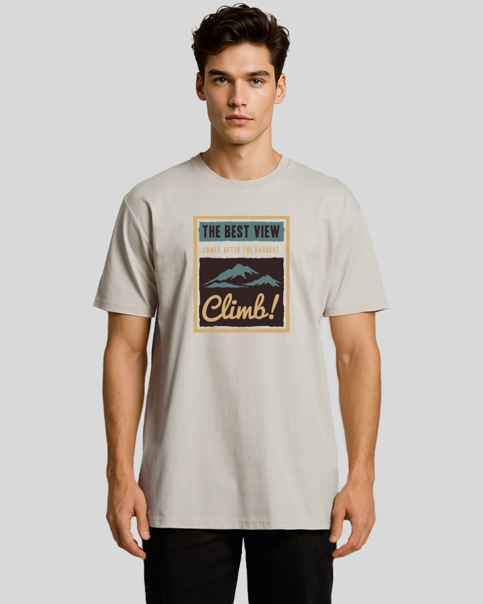 The Hardest Climb Men's T-Shirt