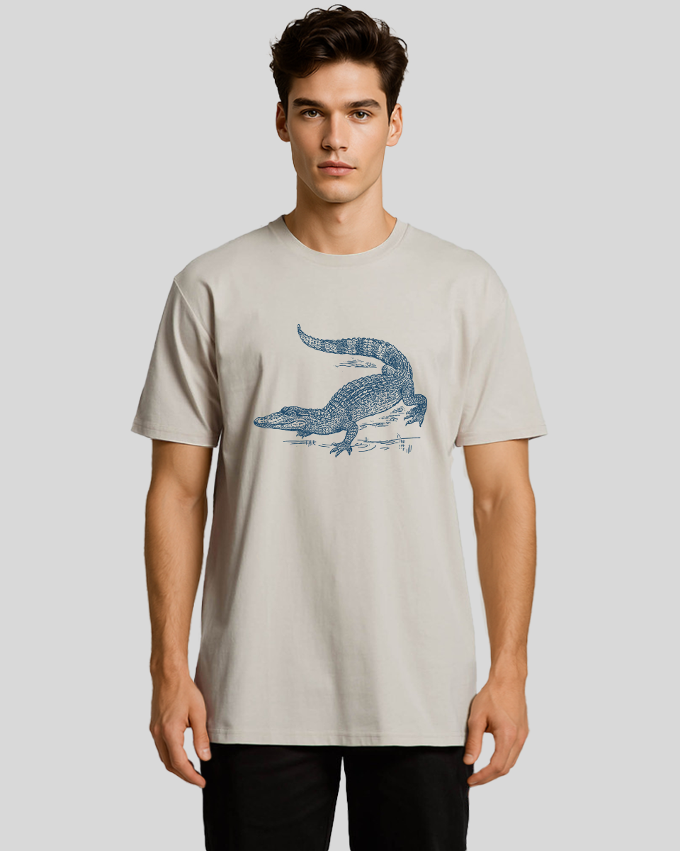 Swamp King Crocodile Men's T-Shirt