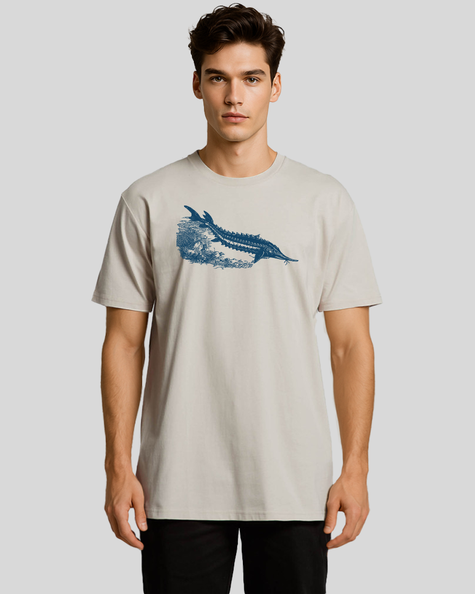 Ancient River Fish Men's T-Shirt