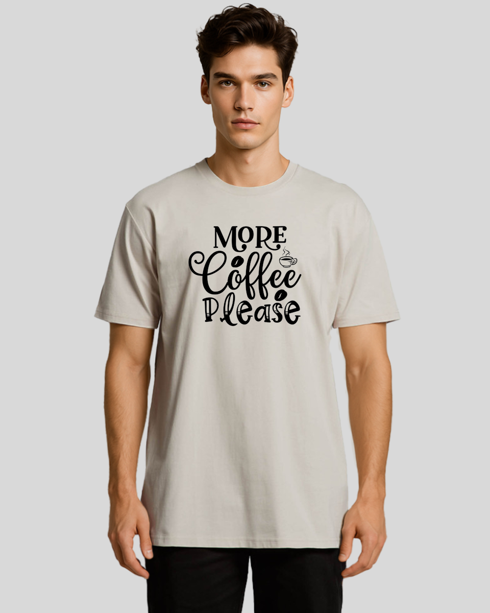 More Coffee Please Men's T-Shirt