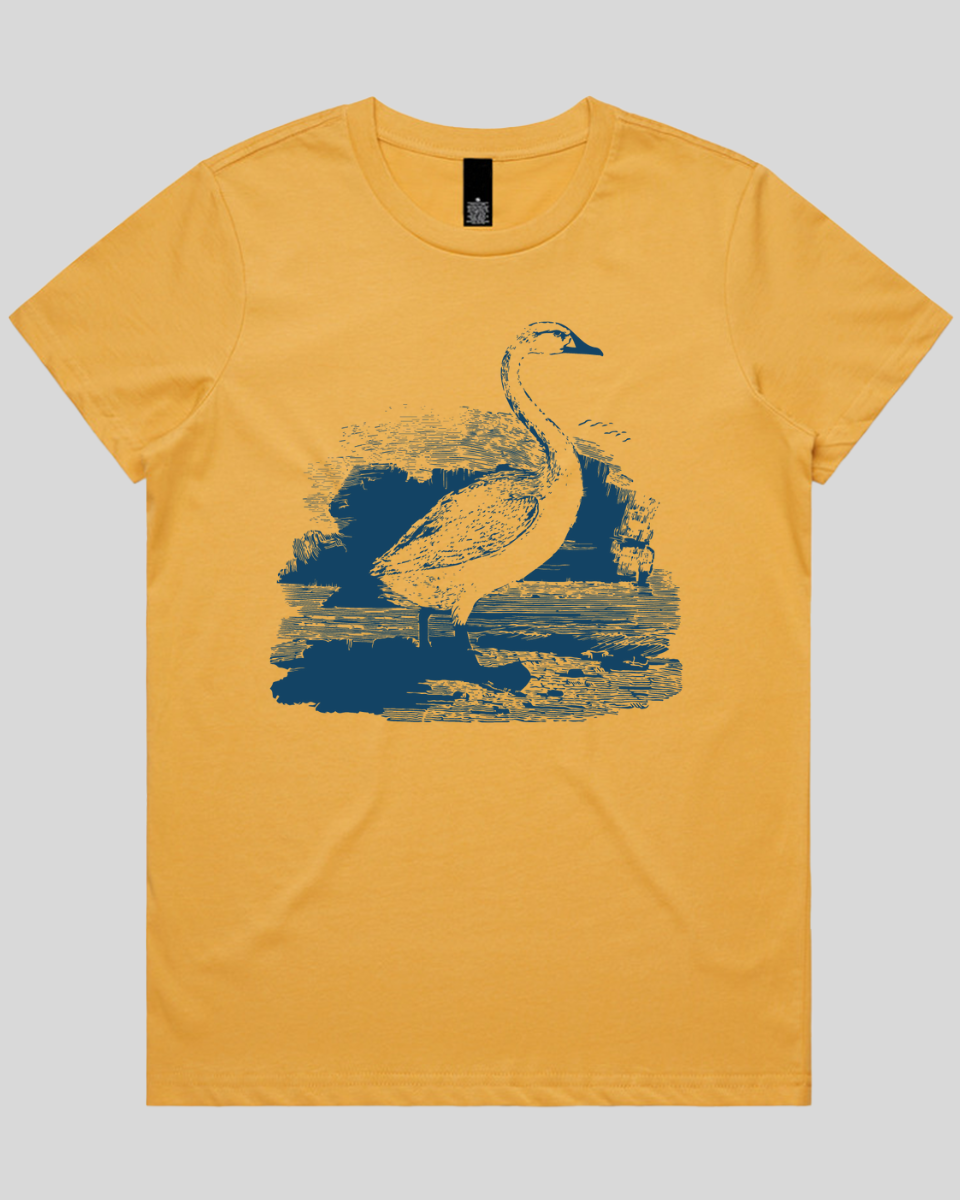 Lakeborn Swan Women's T-Shirt