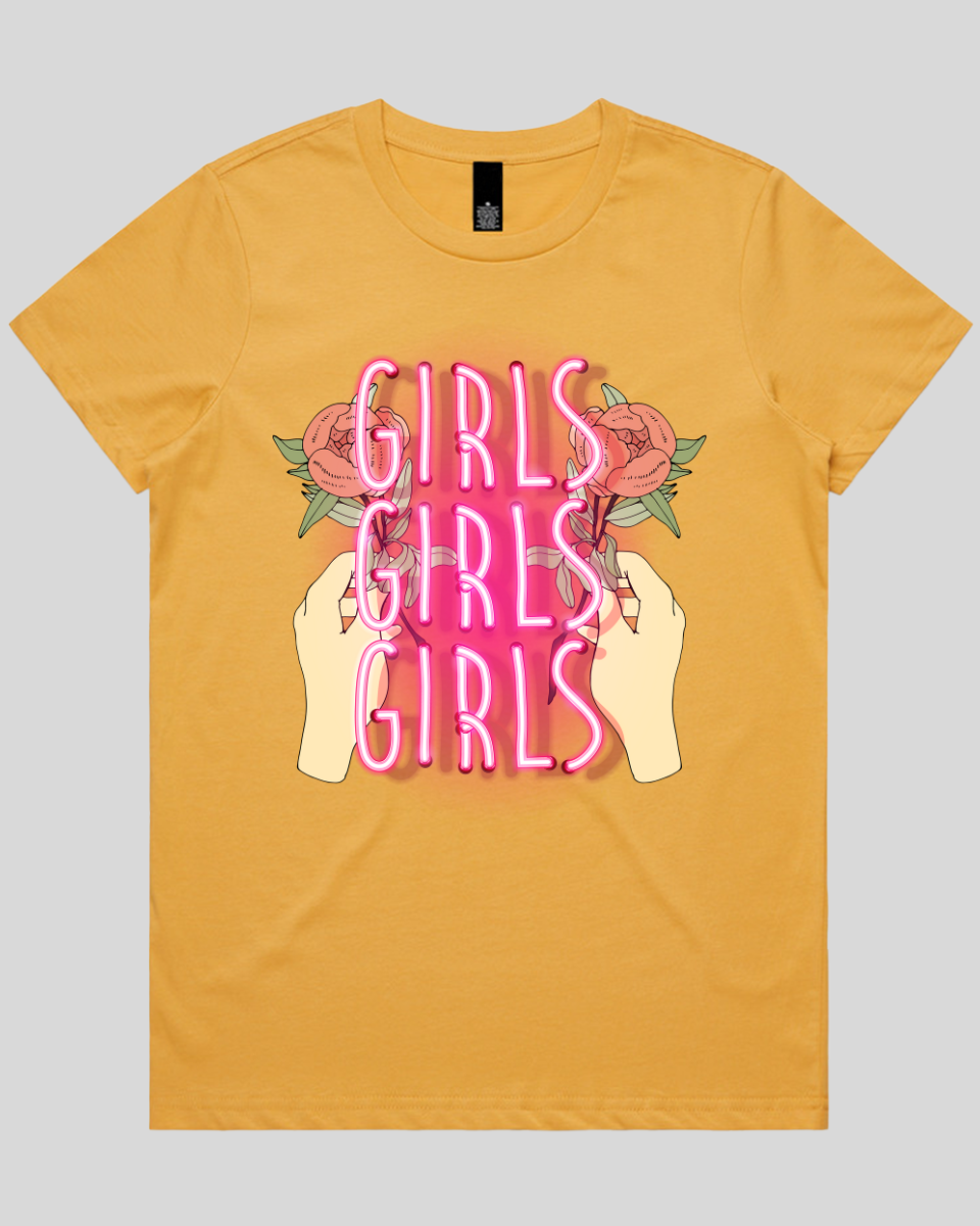 Girls Girls Girls Women's T-Shirt