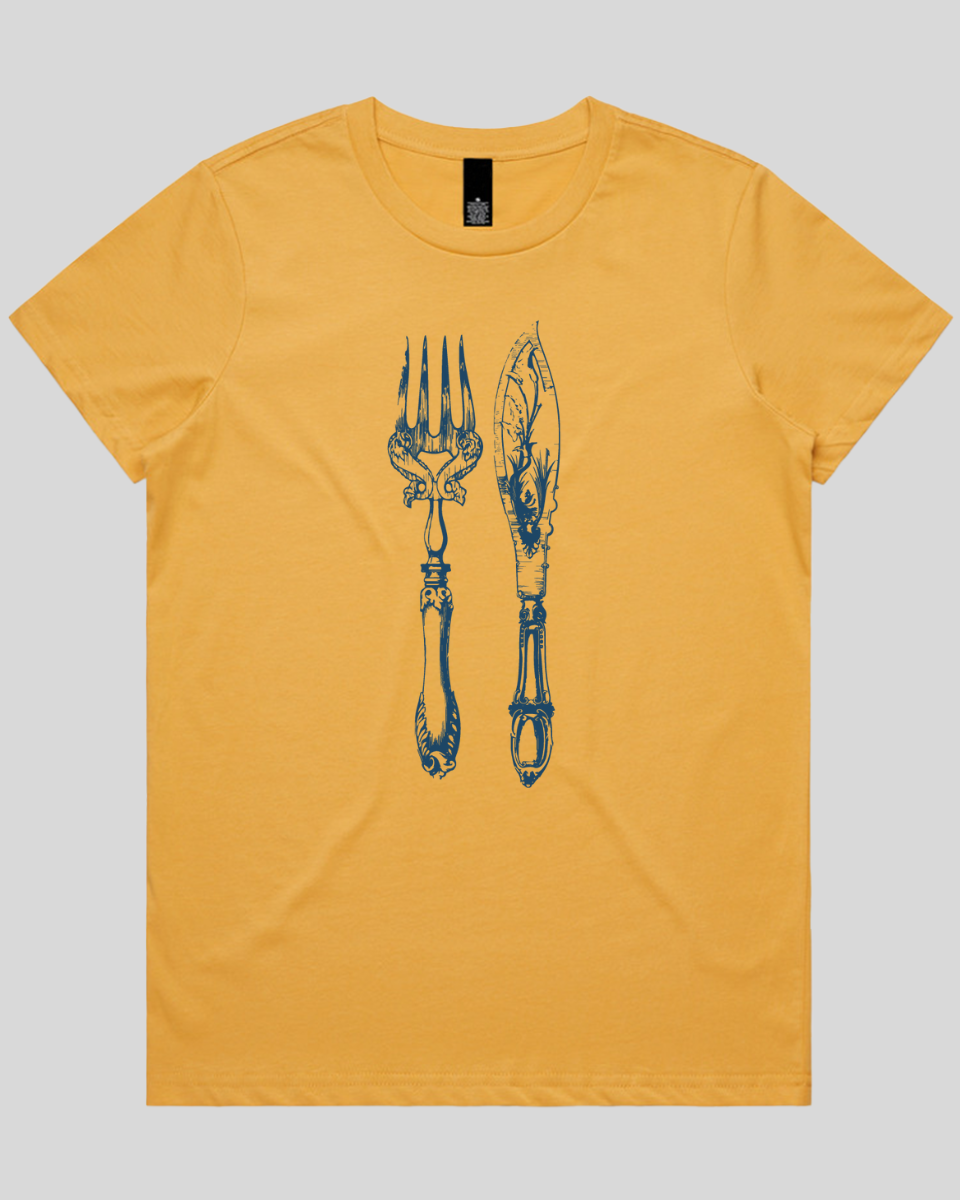 Vintage Cutlery Set Women's T-Shirt