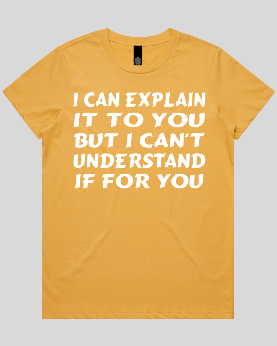i can explain it to you Women's T-Shirt