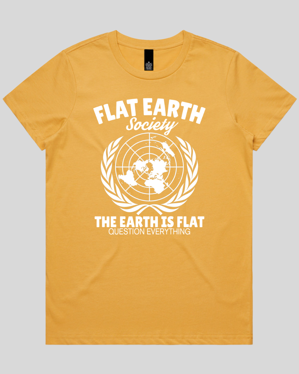 Flat Earth Society Women's T-Shirt
