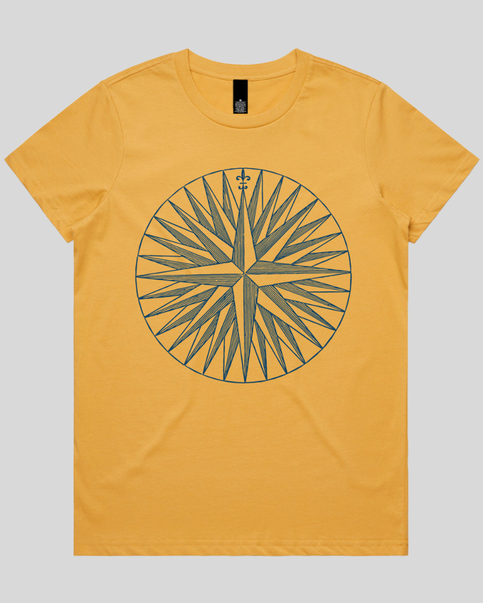 Explorer's Compass Wheel Women's T-Shirt