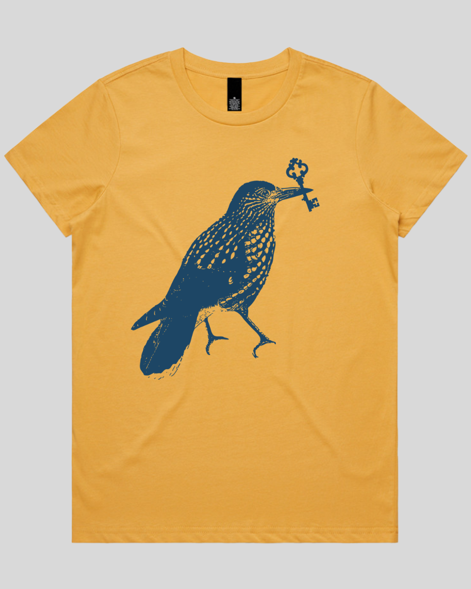 Bird-with-key 2 Women's T-Shirt