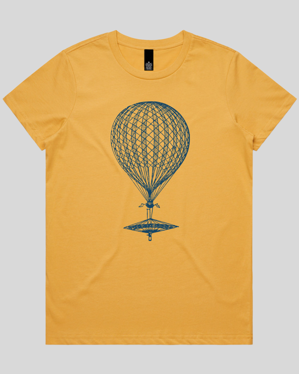 Old World Airship Women's T-Shirt