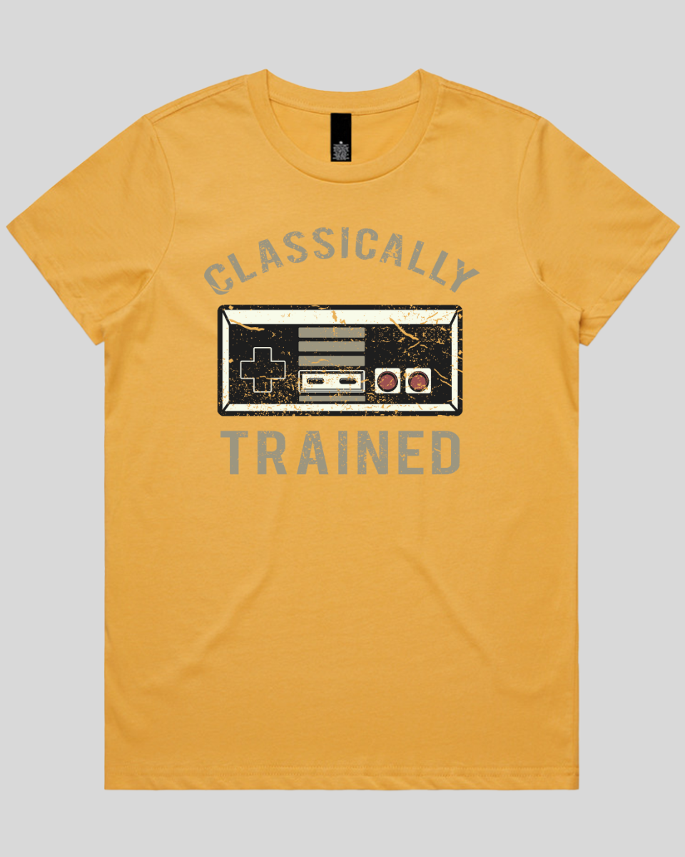 Classically Trained Distressed Women's T-Shirt