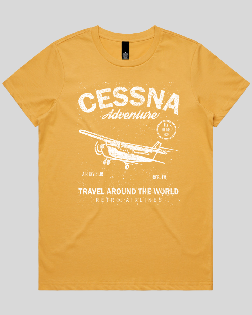 Cessna Distressed Women's T-Shirt