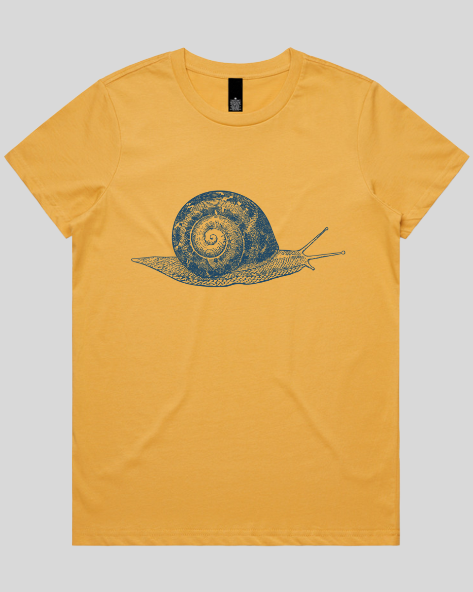Spiral Snail Crawl Women's T-Shirt