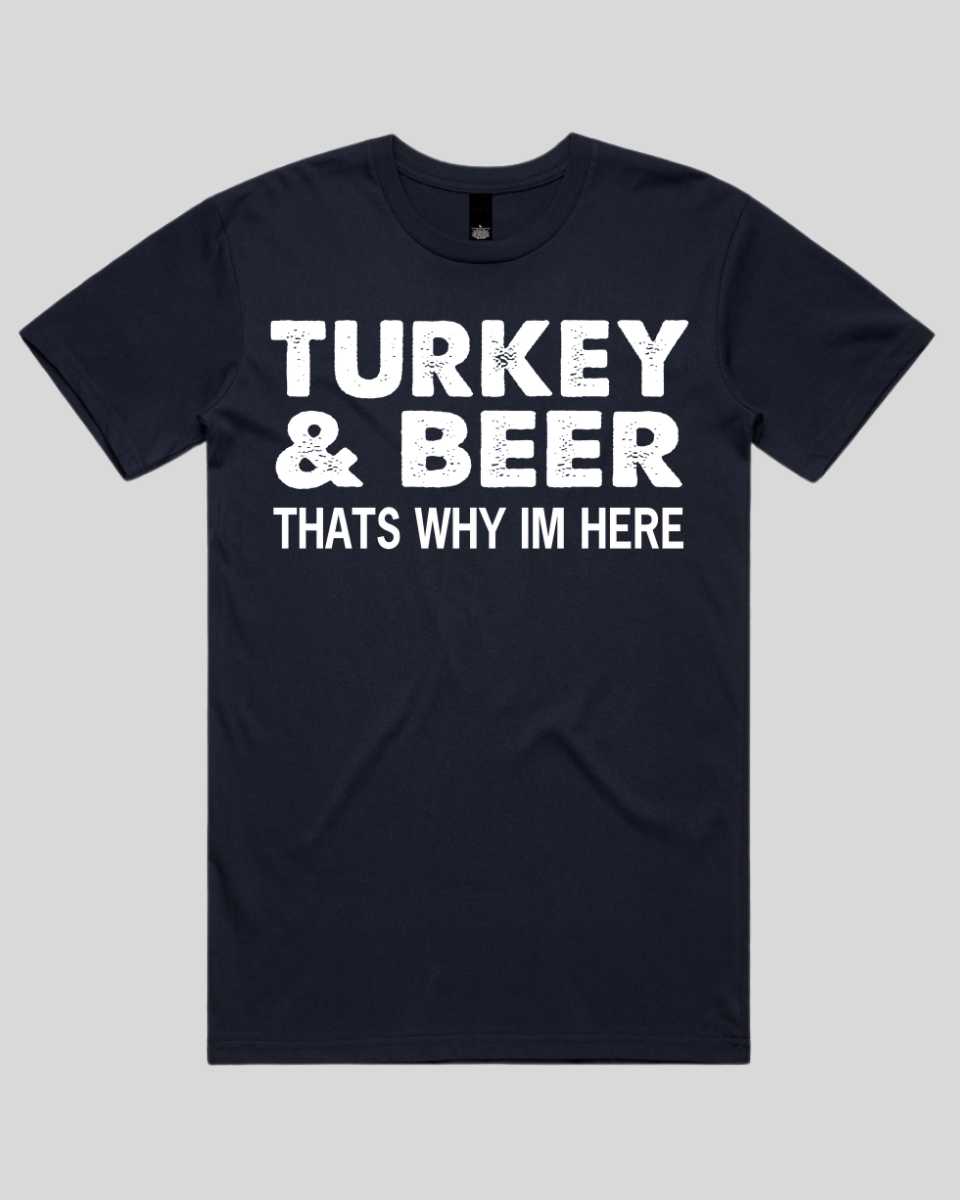 Turkey & Beer Men's T-Shirt