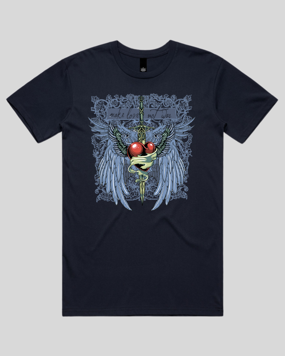 Make Love Not War Men's T-Shirt