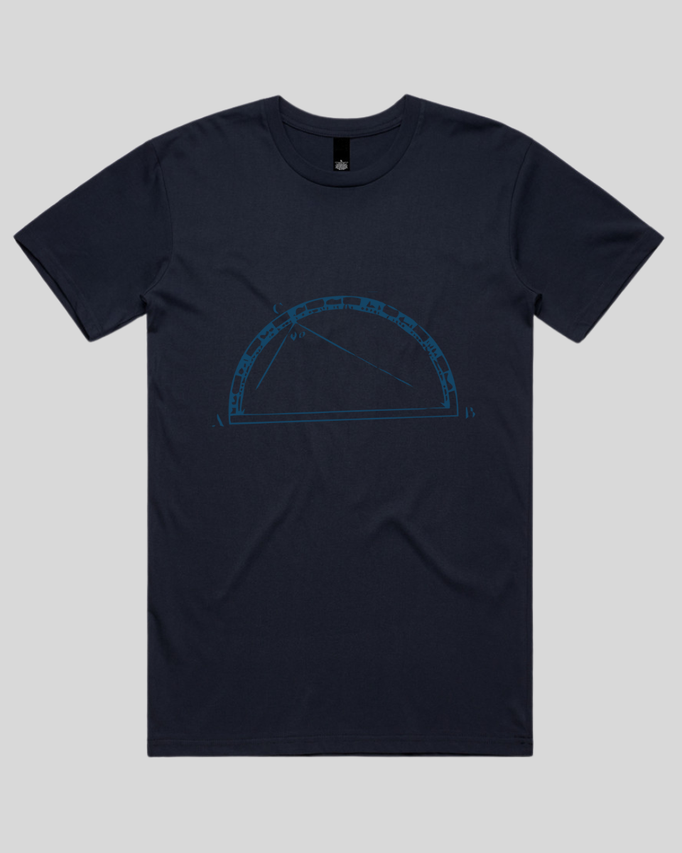 Geometric Logic Print Men's T-Shirt