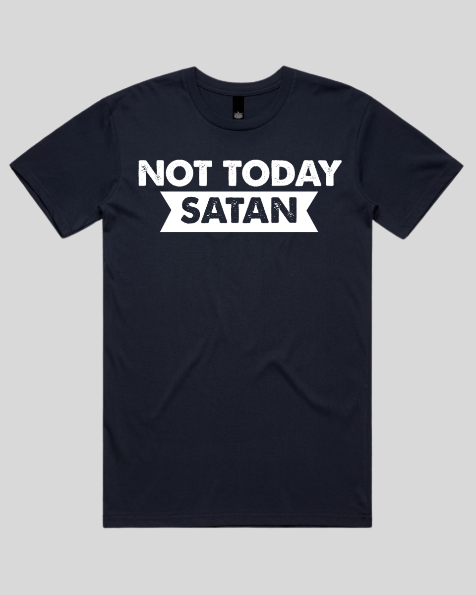 Not Today Satan Men's T-Shirt