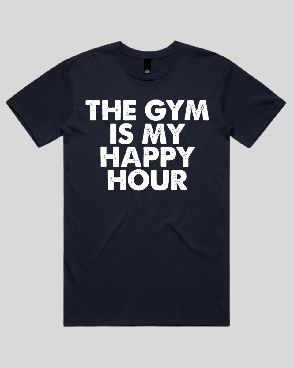 The Gym is My Happy Hour Men's T-Shirt