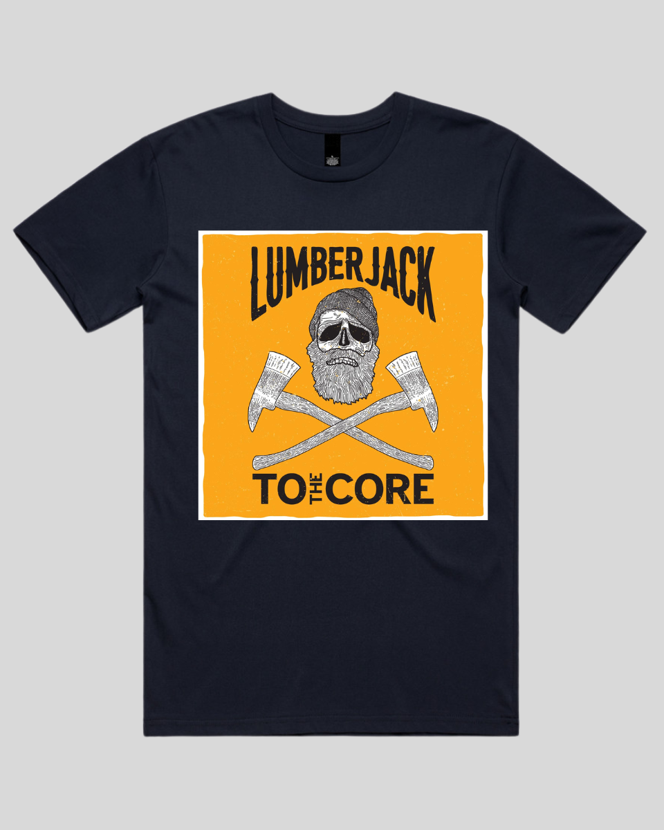 Lumberjack skull 3 Men's T-shirt