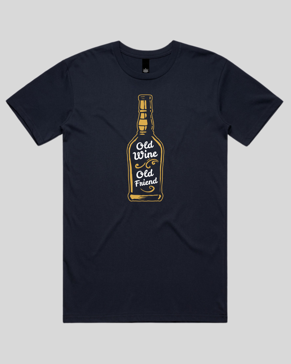 Old Wine Old Friend Men's T-Shirt