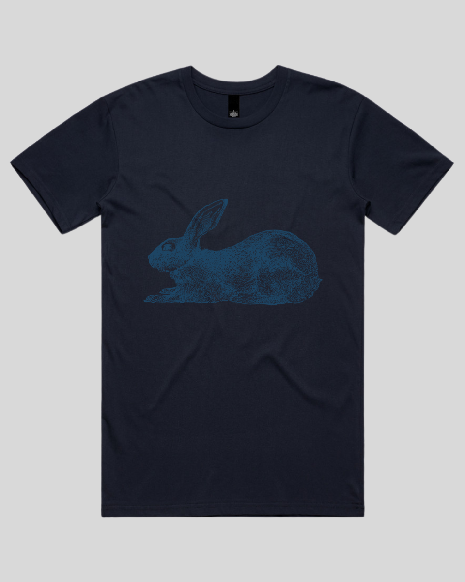 Rabbit Sitting Men T-Shirt