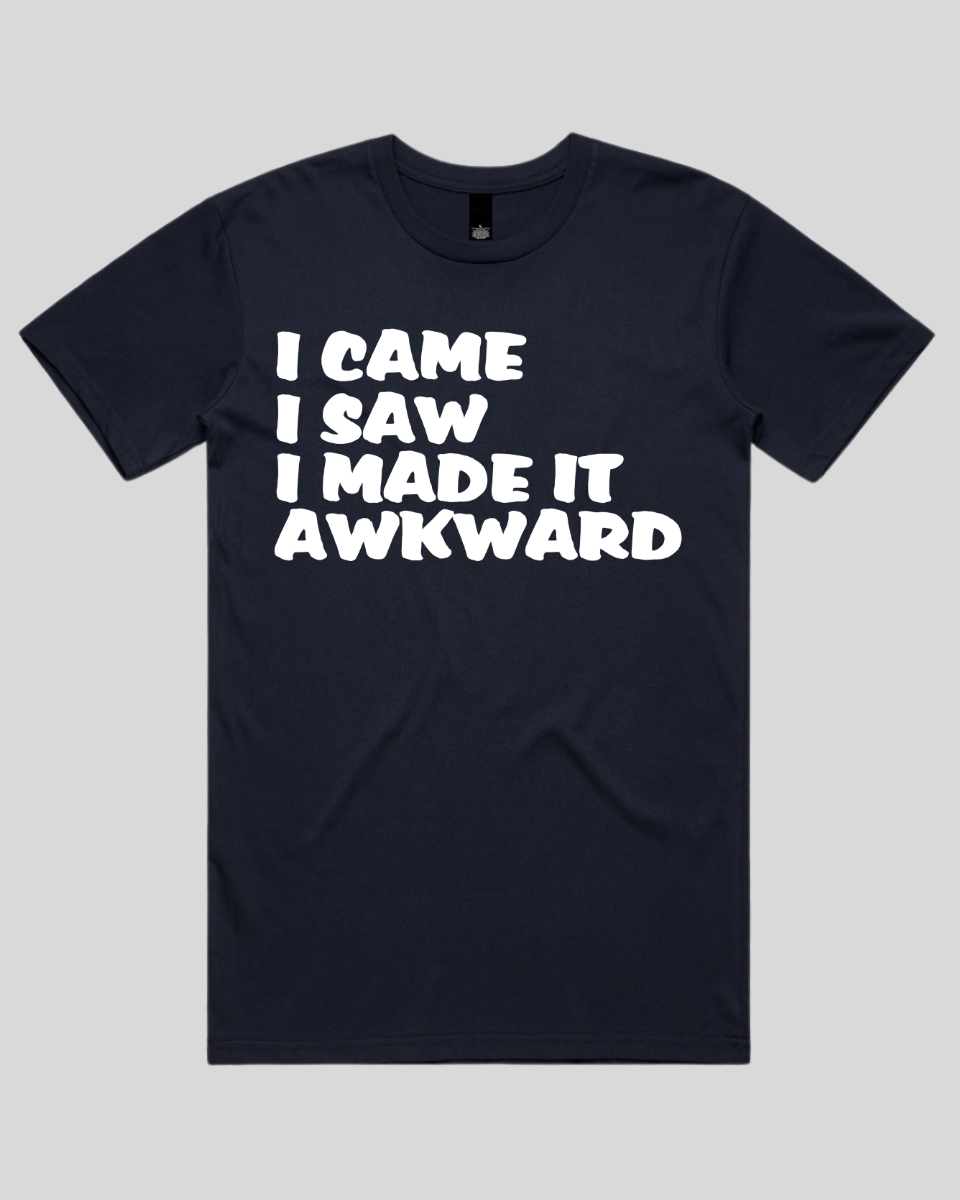 i came i saw i made it Men's T-Shirt