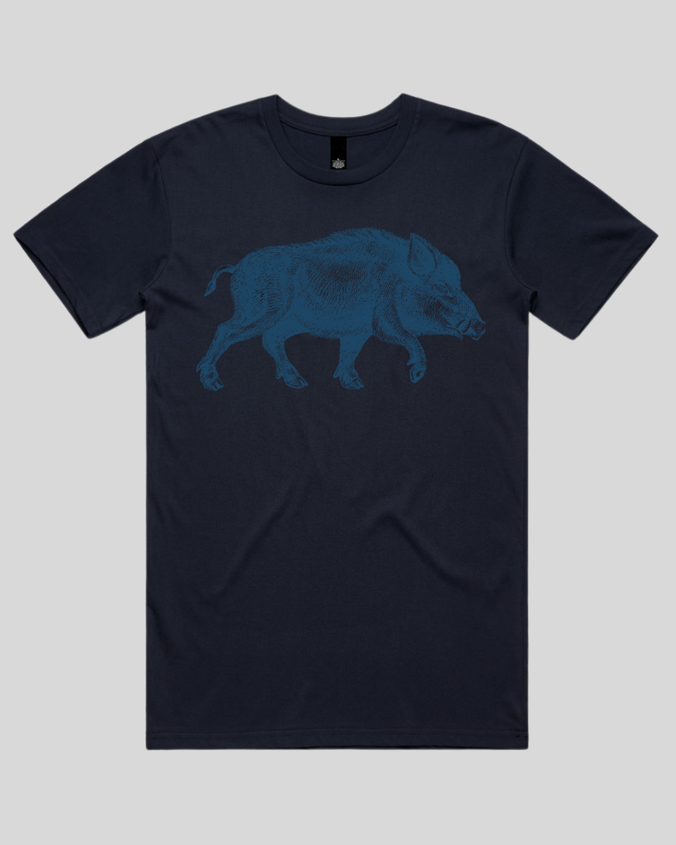 Vintage Hog Sketch Men's T-Shirt