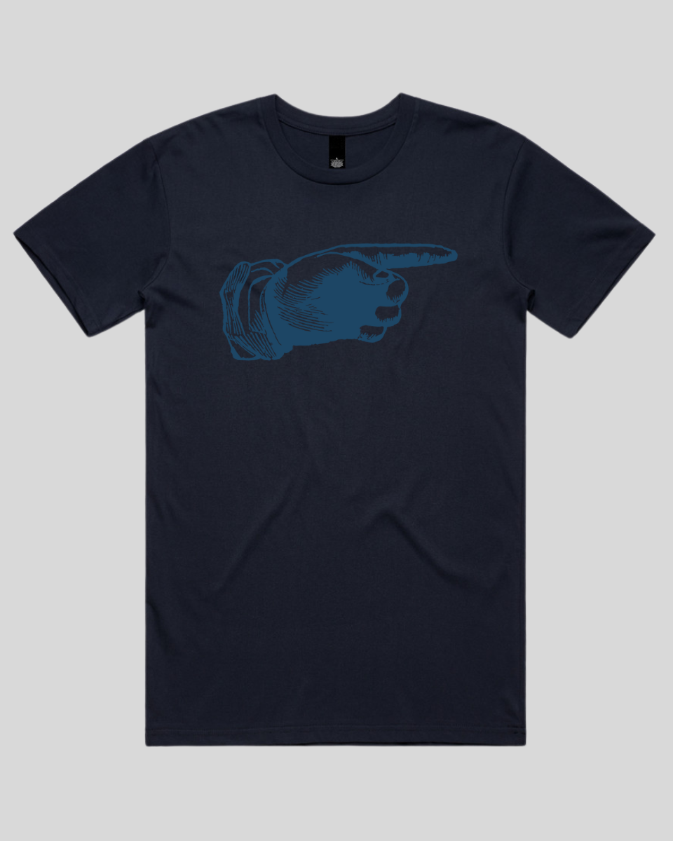 Retro Pointing Hand Men's T-Shirt