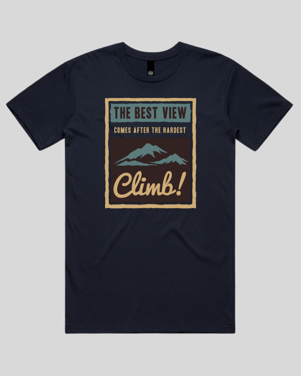 The Hardest Climb Men's T-Shirt
