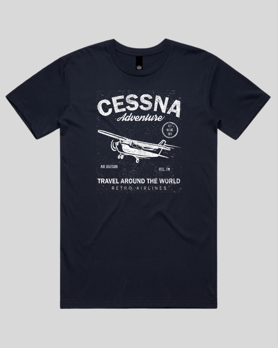 Cessna Distressed Men's T-Shirt
