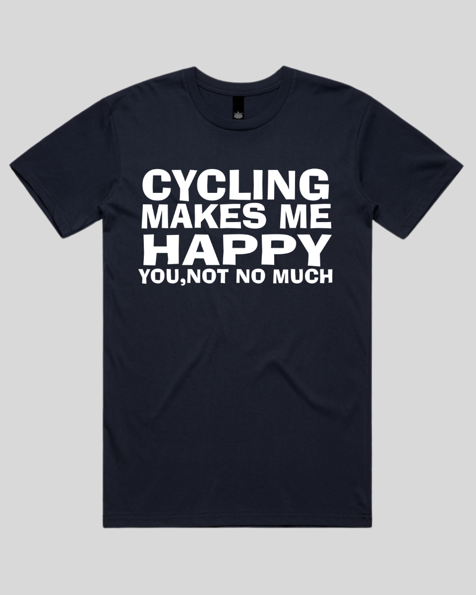 Cycling makes me Men's T-Shirt