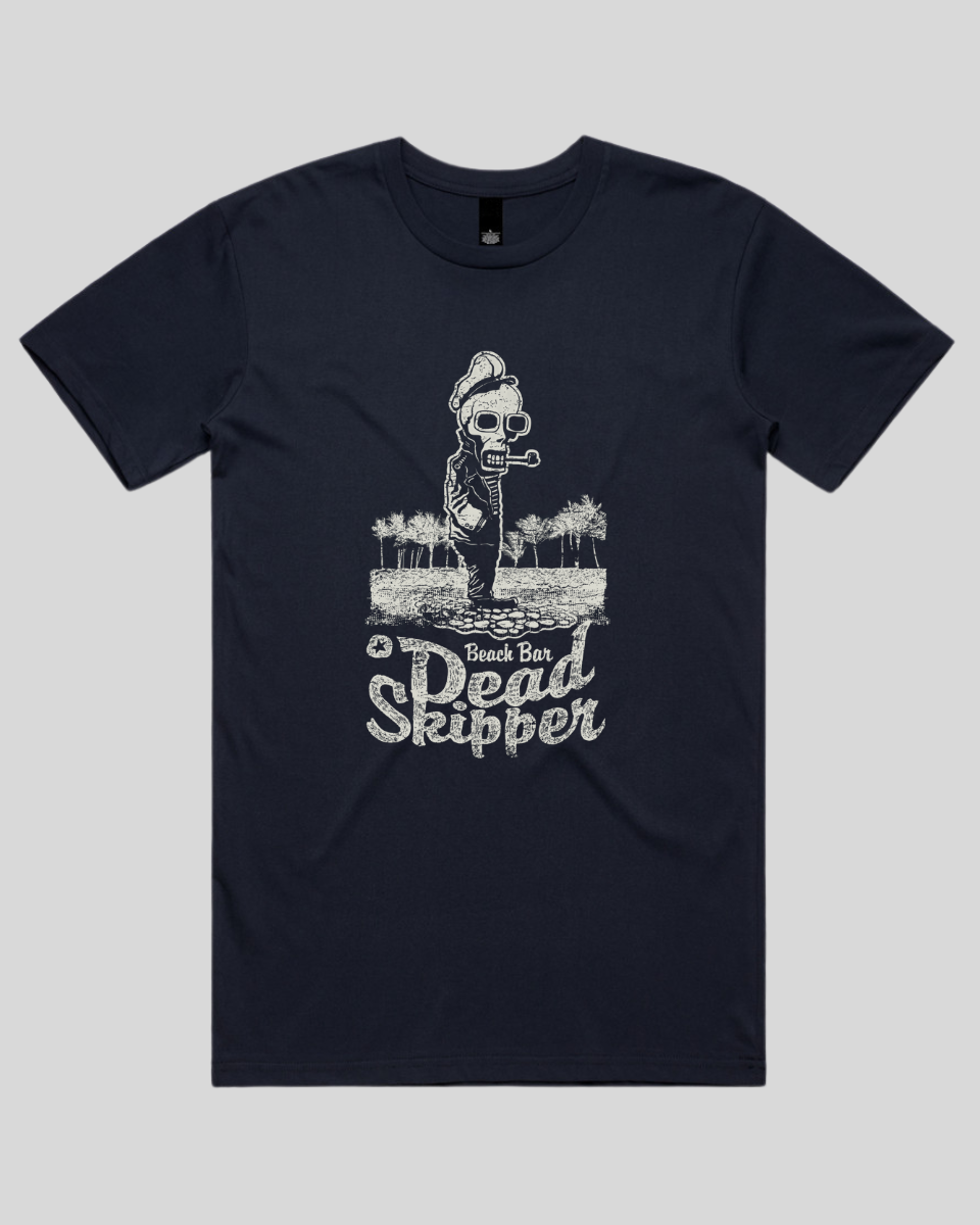Dead Skipper Skull Men's T-Shirt