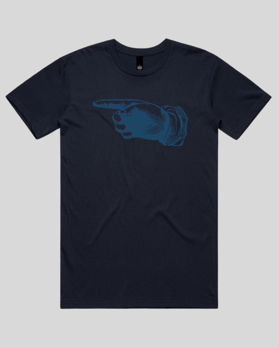 Retro Pointing Hand 2 Men's T-Shirt